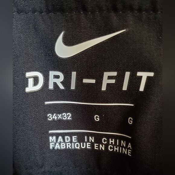 Nike Dri Fit Men's Black Golf Pant Size 34 x 32 - Picture 3 of 9